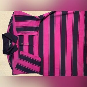 Nike striped golf shirt